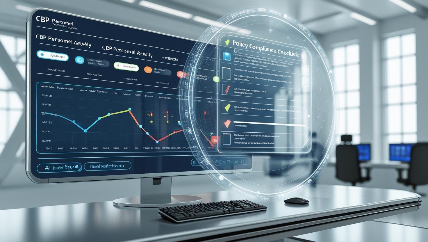 Agentic AI tool that will constantly monitor CBP personnel for policy compliance.