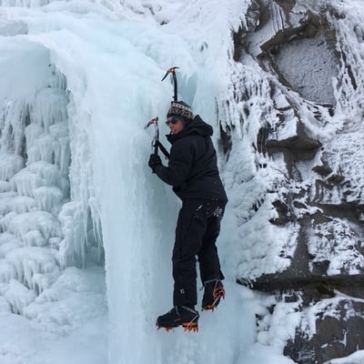 Everette Ice Climbing